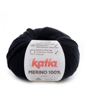 KATIA LANA MERINO 100% N 02 NEGRO