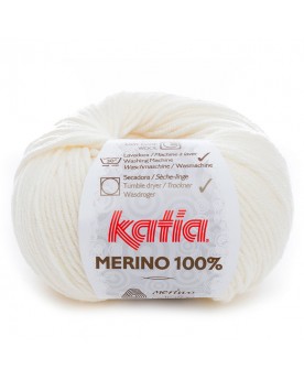 KATIA LANA MERINO 100% N 03 CRUDO