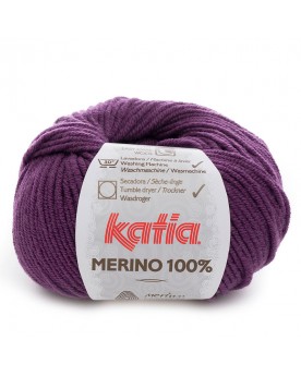 KATIA LANA MERINO 100% N 43 VIOLETA
