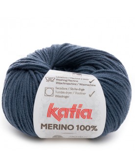 KATIA LANA MERINO 100% N 53 AZUL