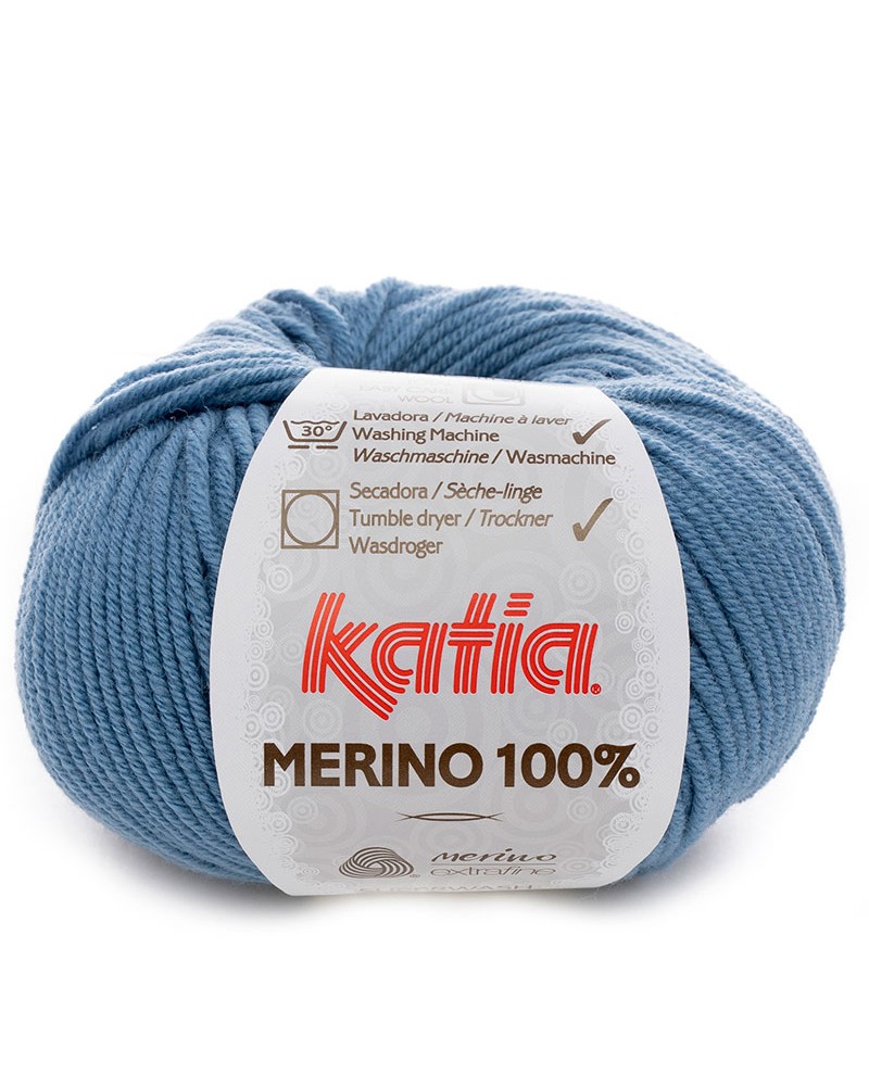 KATIA LANA MERINO 100% N 58 TEJANO