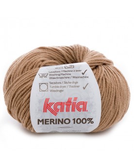 KATIA LANA MERINO 100% N 65 CAMEL
