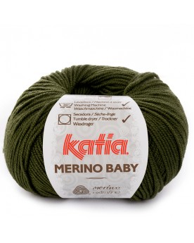 KATIA LANA MERINO BABY N 26 VERDE OSCURO
