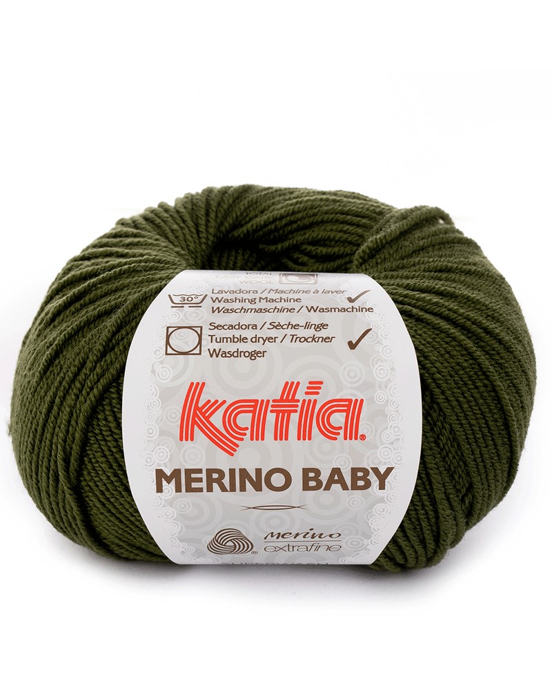 KATIA LANA MERINO BABY N 26 VERDE OSCURO