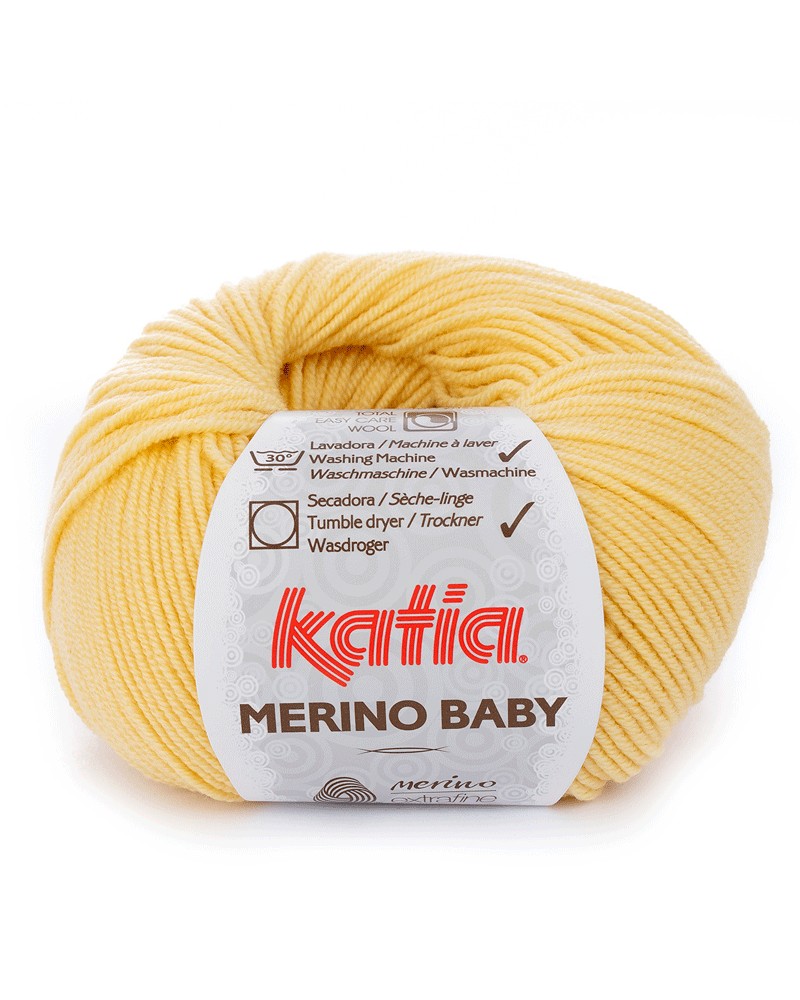 KATIA LANA MERINO BABY N 37 AMARILLO