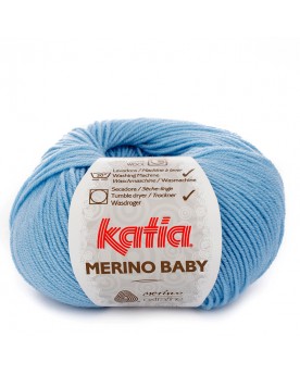 KATIA LANA MERINO BABY N 41 AZUL CLARO