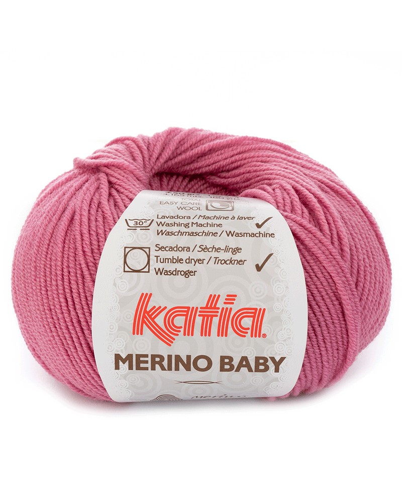 KATIA LANA MERINO BABY N 46 ROSA