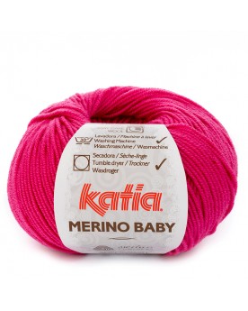 KATIA LANA MERINO BABY N 60 FUSIA