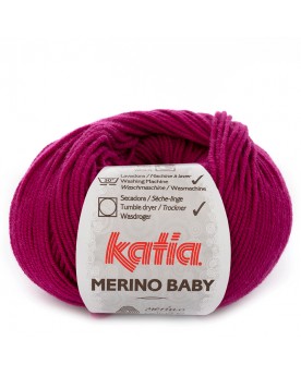 KATIA LANA MERINO BABY N 61 FUSIA OSCURO