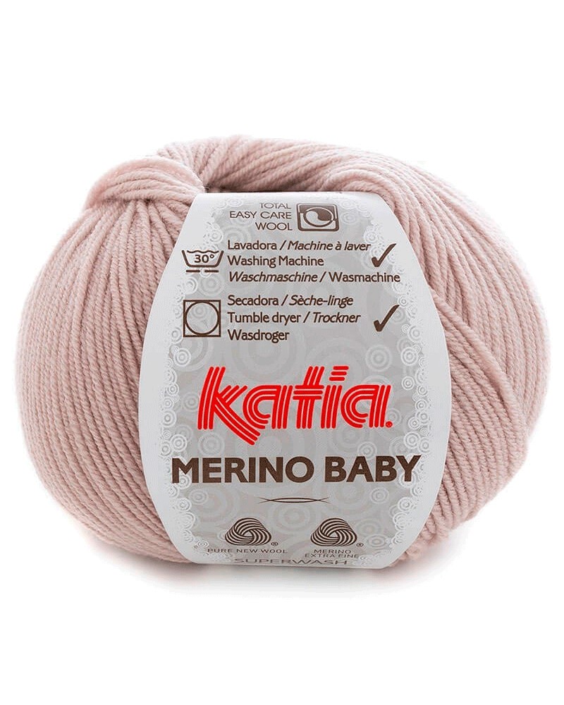 KATIA LANA MERINO BABY N 91 VIOLETA PASTEL