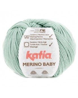 KATIA LANA MERINO BABY N 97 VERDE RESEDA