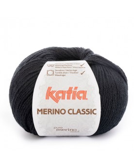 LANA KATIA  MERINO CLASSIC N 2 NEGRO