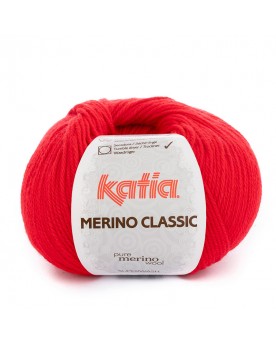 LANA KATIA  MERINO CLASSIC N 4 ROJO