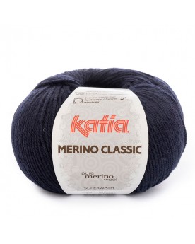 LANA KATIA  MERINO CLASSIC N 5 AZUL MUY OSCURO
