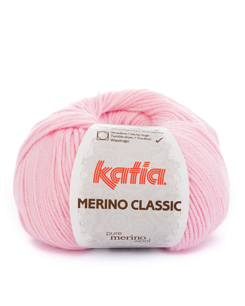 LANA KATIA MERINO CLASSIC N 25 ROSA LANA KATIA MERINO CLASSIC N 25 ROSA