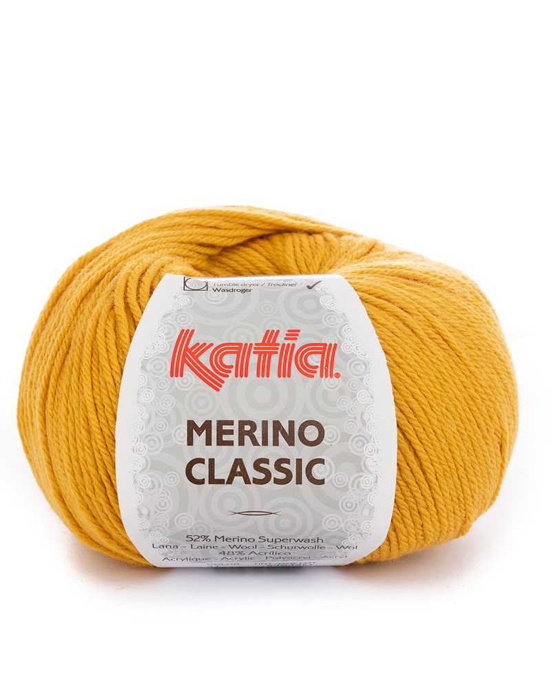 LANA KATIA MERINO CLASSIC N 41 MOSTAZA LANA KATIA MERINO CLASSIC N 41 MOSTAZA