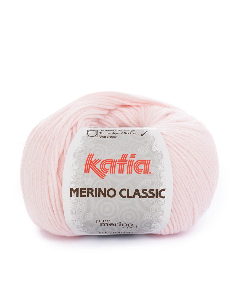 LANA KATIA MERINO CLASSIC N 62 ROSA CLARO LANA KATIA MERINO CLASSIC N 62 ROSA CLARO