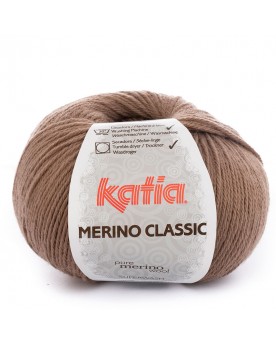LANA KATIA  MERINO CLASSIC N 68 MARRON CORZO