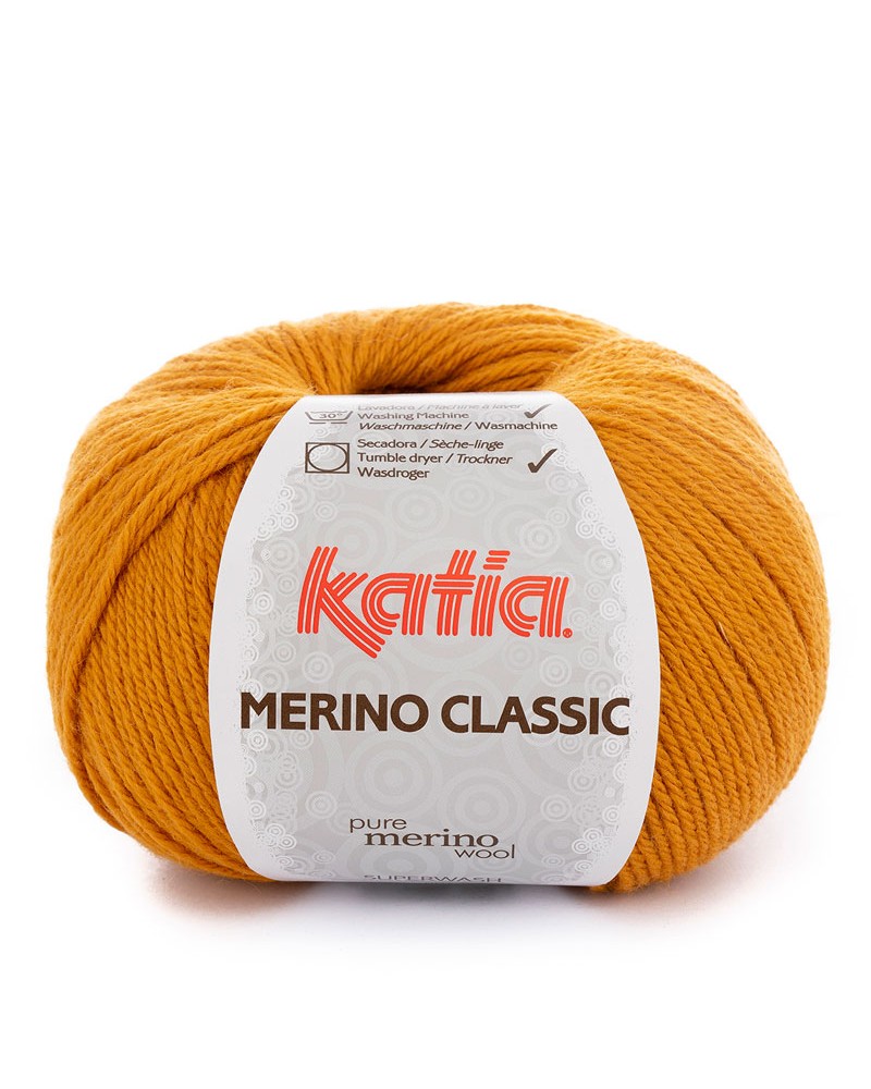 LANA KATIA MERINO CLASSIC N 71 OCRE LANA KATIA MERINO CLASSIC N 71 OCRE