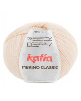 LANA KATIA  MERINO CLASSIC N 83 MARFIL CLARO