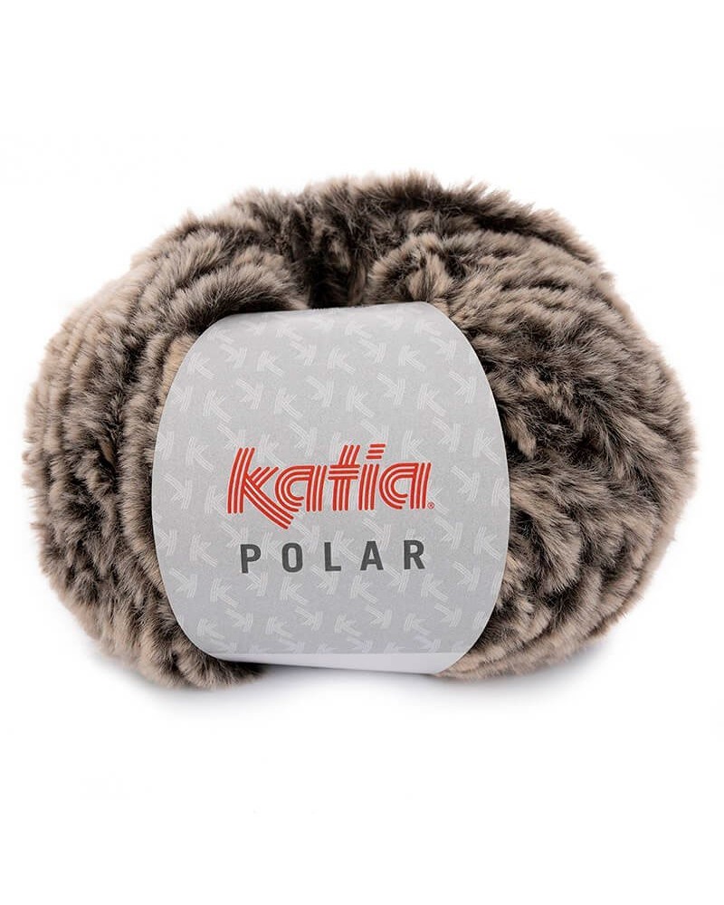 LANA KATIA POLAR N 86 MARRON CORZO LANA KATIA POLAR N 86 MARRON CORZO