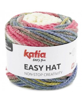 LANA KATIA EASY HAT 505 CORAL-VERDE