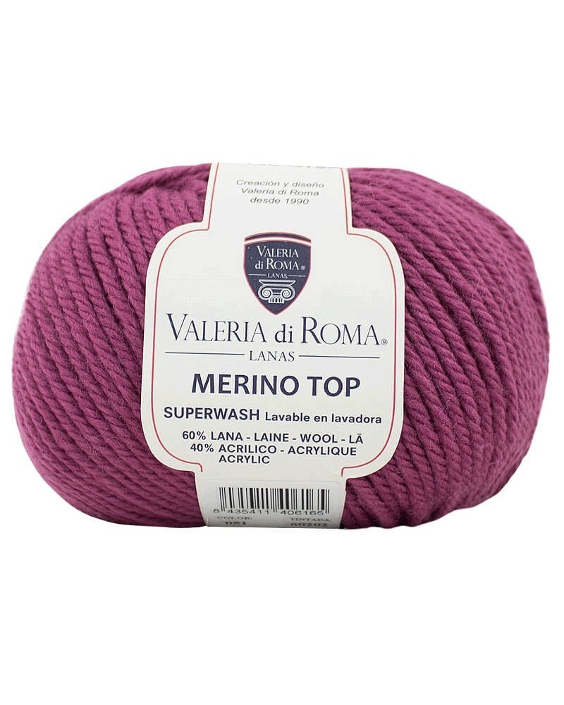 LANA VALERIA DI ROMA MERINO TOP 051 LANA VALERIA DI ROMA MERINO TOP 051