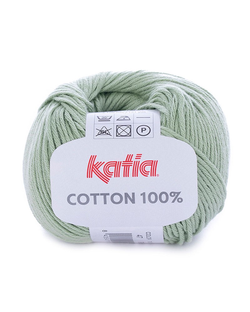 KATIA ALGODÓN COTTON 100% 47 VERDE MENTA