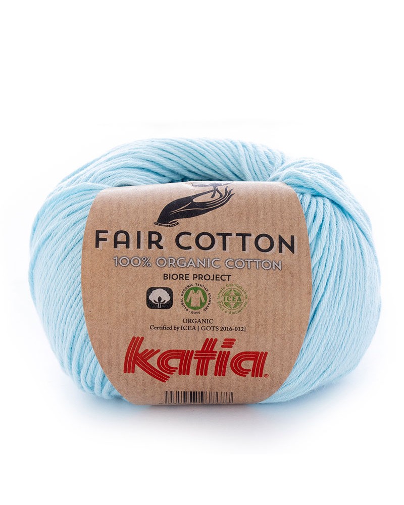 KATIA FAIR COTTON 8 CELESTE CLARO