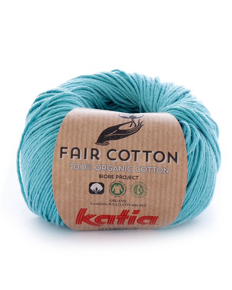KATIA FAIR COTTON 16 TURQUESA