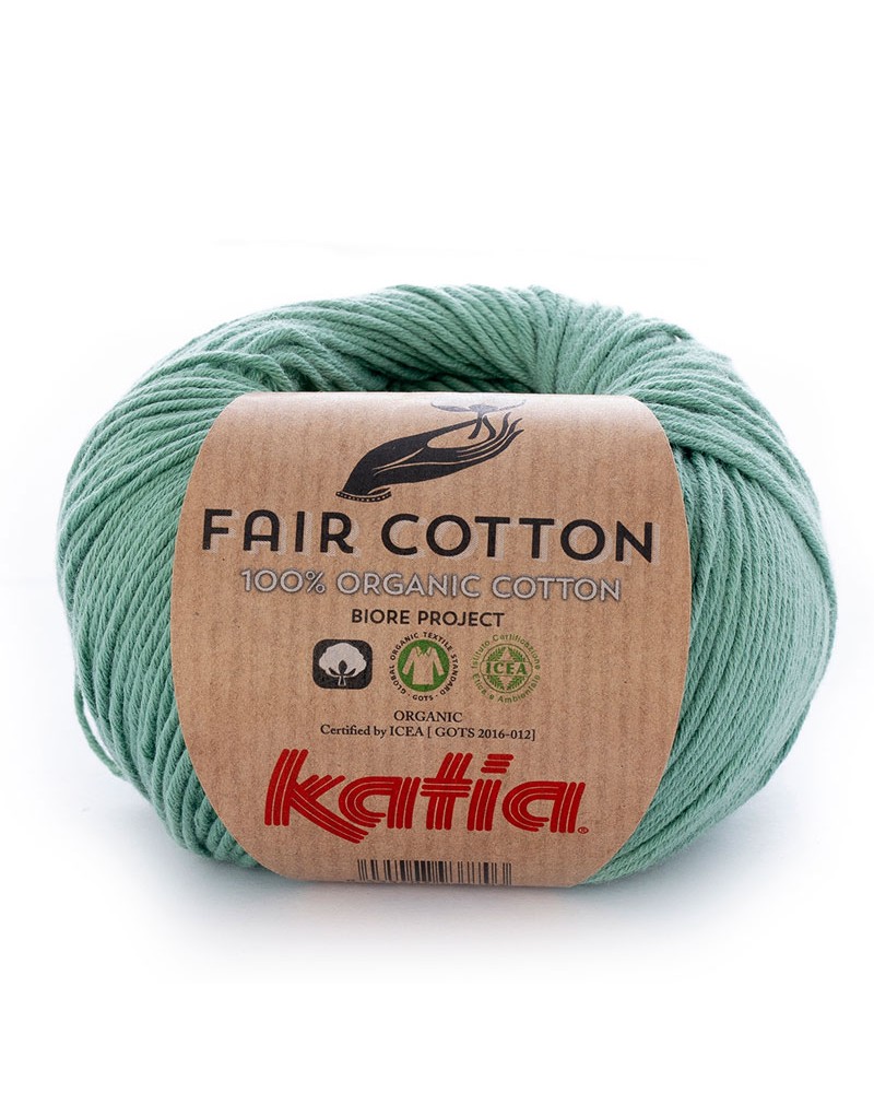KATIA FAIR COTTON 17 VERDE MENTA