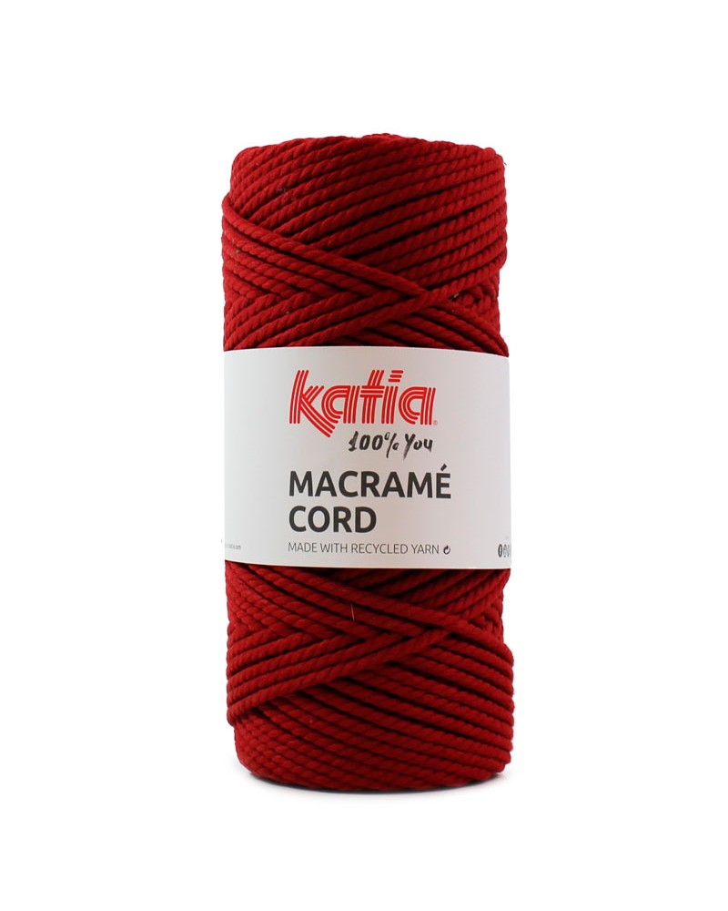 KATIA MACRAMÉ CORD 111 ROJAO