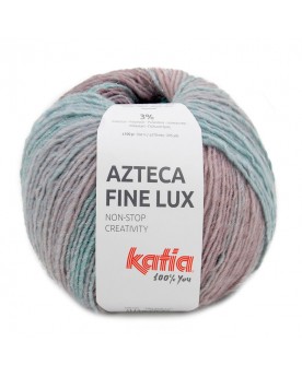 KATIA AZTECA FINE LUX 411 - VERDE-LILA