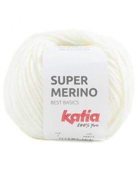 KATIA SUPER MERINO 1 BLANCO