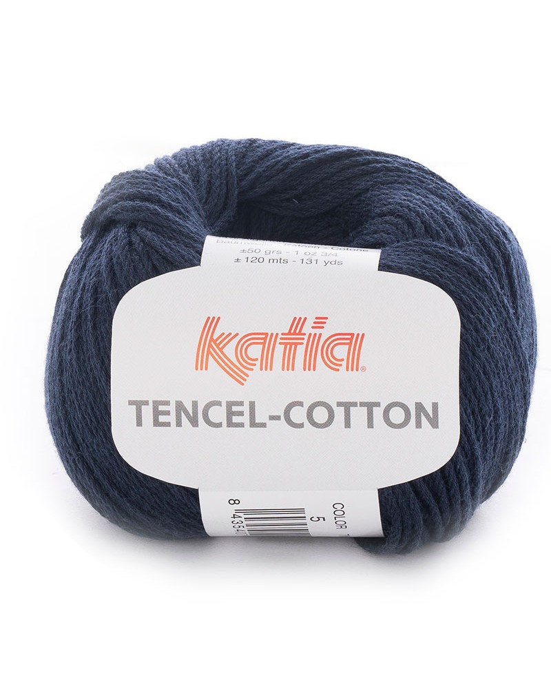 KATIA TENCEL - COTTON 05 AZUL OSCURO KATIA TENCEL - COTTON 05 AZUL OSCURO