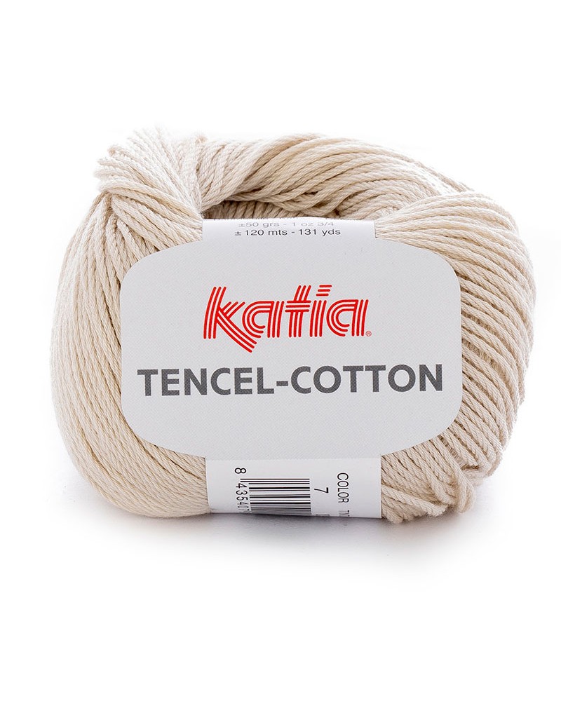 KATIA TENCEL - COTTON 07 BEIGE CLARO KATIA TENCEL - COTTON 07 BEIGE CLARO