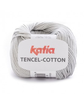 KATIA TENCEL - COTTON 08 GRIS CLARO PERLADO