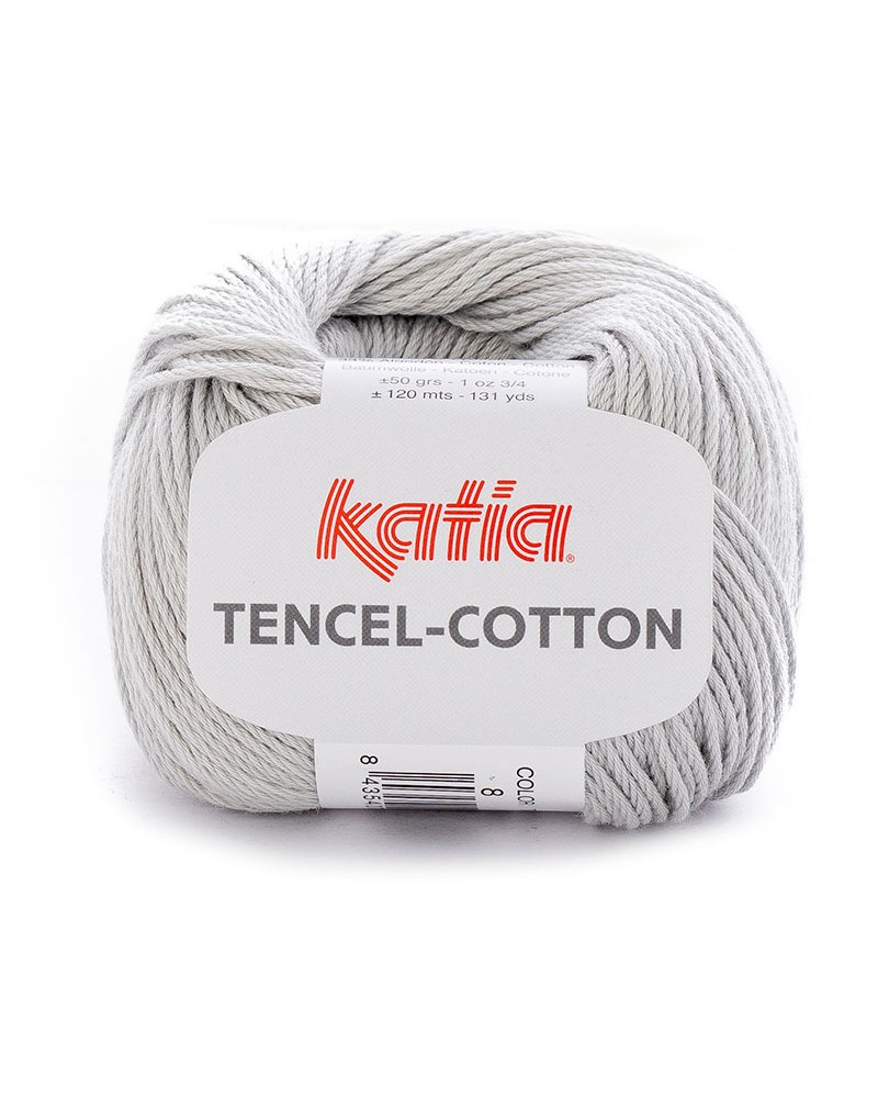 KATIA TENCEL - COTTON 08 GRIS CLARO PERLADO KATIA TENCEL - COTTON 08 GRIS CLARO PERLADO