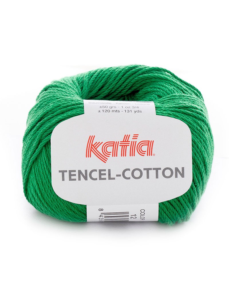 KATIA TENCEL - COTTON 12 VERDE KATIA TENCEL - COTTON 12 VERDE