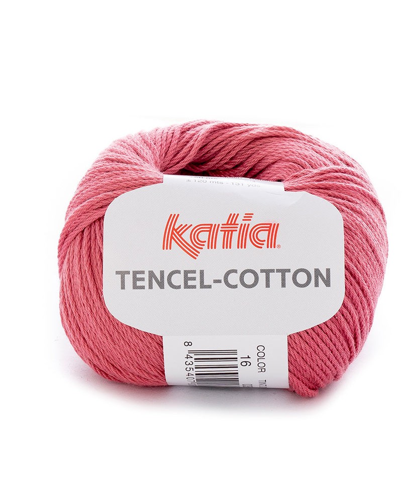 KATIA TENCEL - COTTON 16 ROJO FRAMBUESA KATIA TENCEL - COTTON 16 ROJO FRAMBUESA