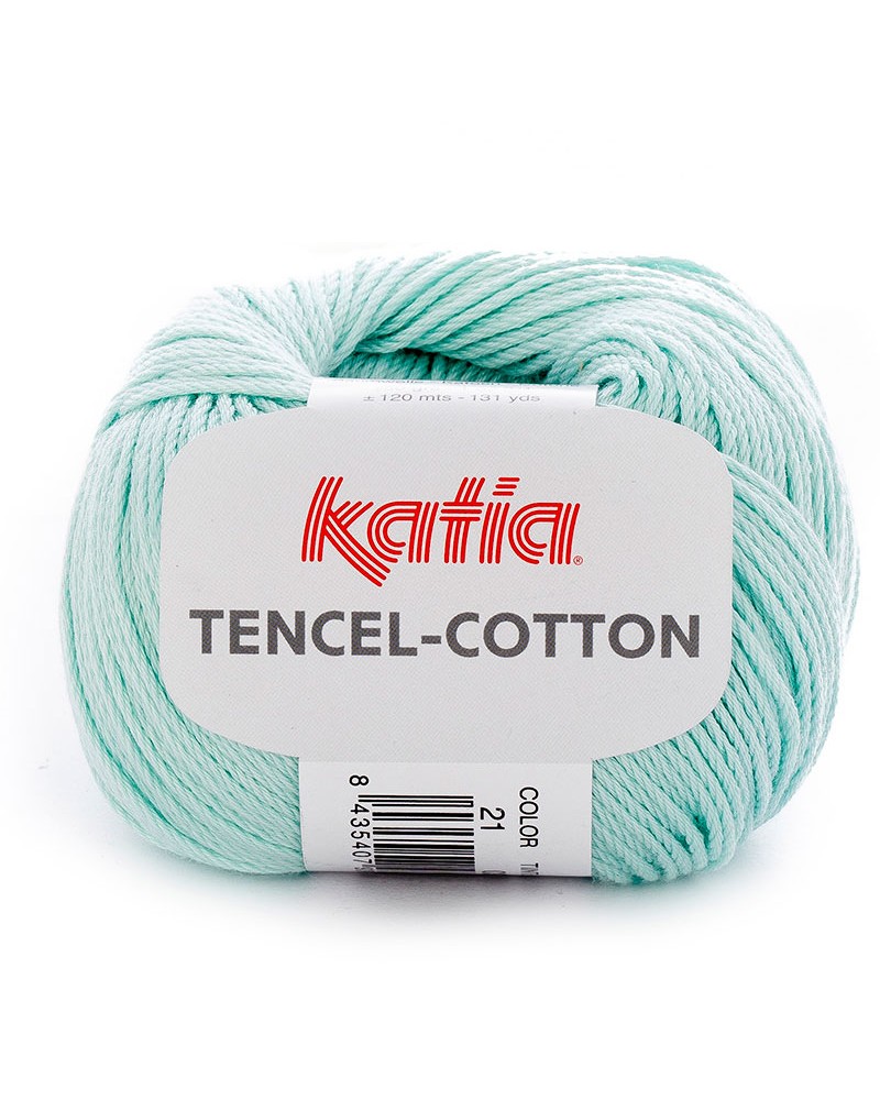 KATIA TENCEL - COTTON 21 AZUL AGUA KATIA TENCEL - COTTON 21 AZUL AGUA