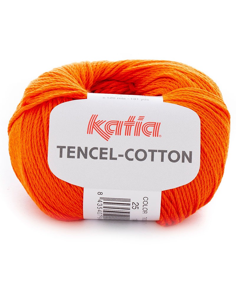 KATIA TENCEL - COTTON 25 NARANJA KATIA TENCEL - COTTON 25 NARANJA