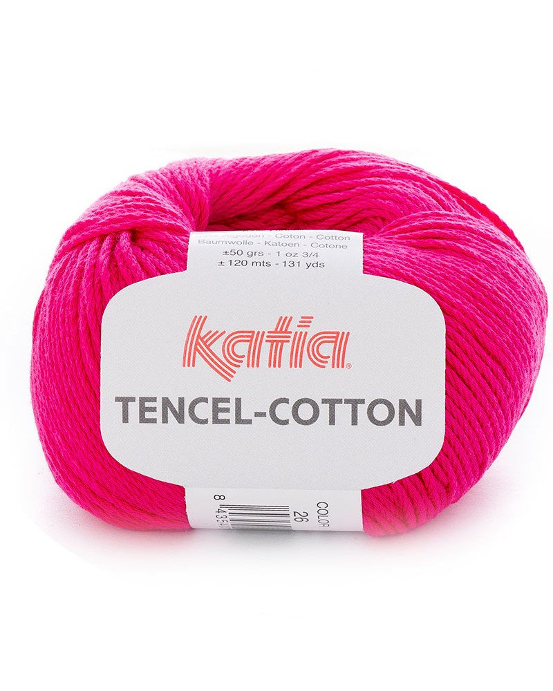 KATIA TENCEL - COTTON 26 FUCSIA KATIA TENCEL - COTTON 26 FUCSIA