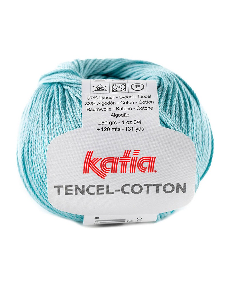KATIA TENCEL - COTTON 29 AZUL AGUA KATIA TENCEL - COTTON 29 AZUL AGUA