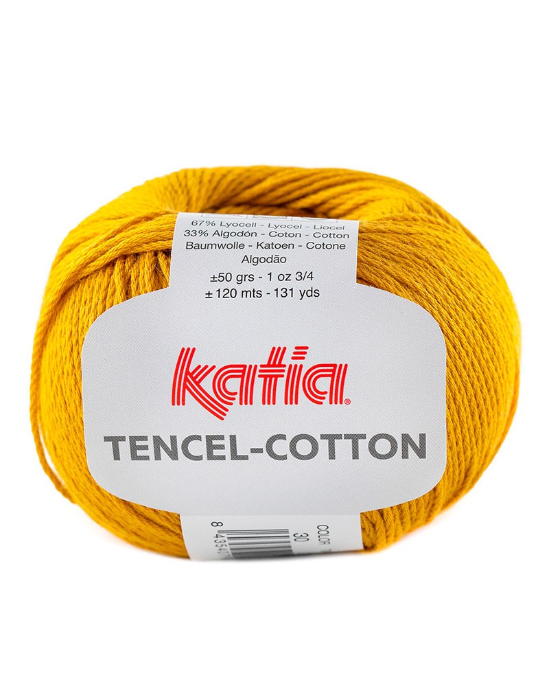 KATIA TENCEL - COTTON 30 MOSTAZA KATIA TENCEL - COTTON 30 MOSTAZA