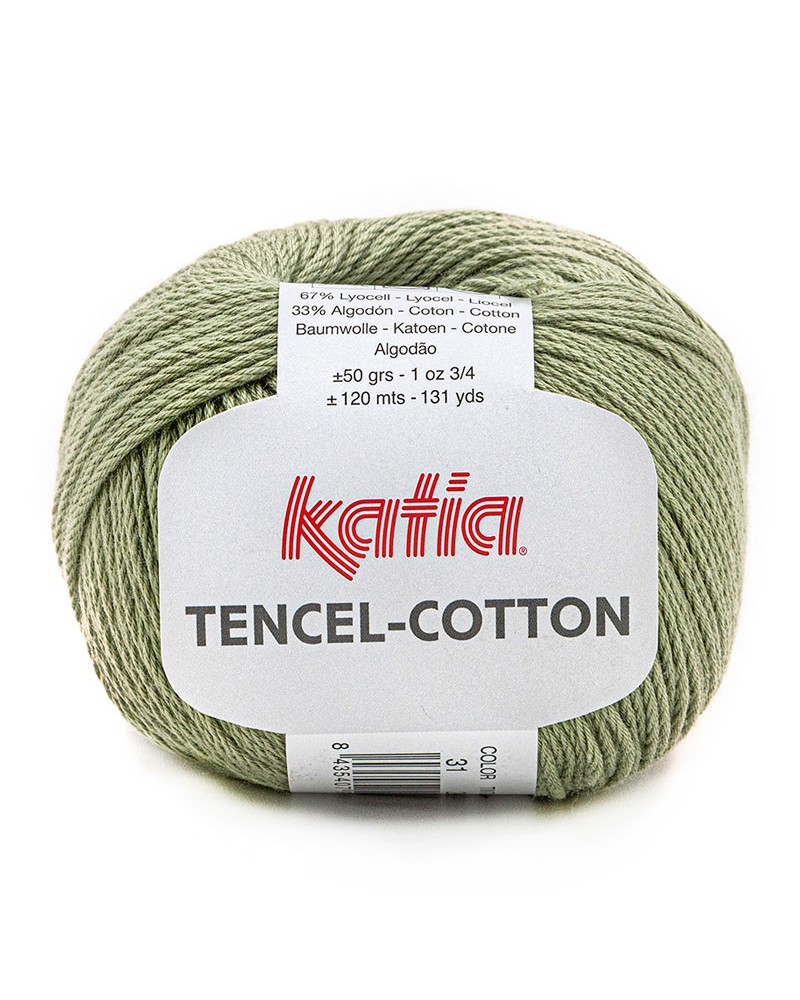 KATIA TENCEL - COTTON 31 VERDE PALIDO KATIA TENCEL - COTTON 31 VERDE PALIDO