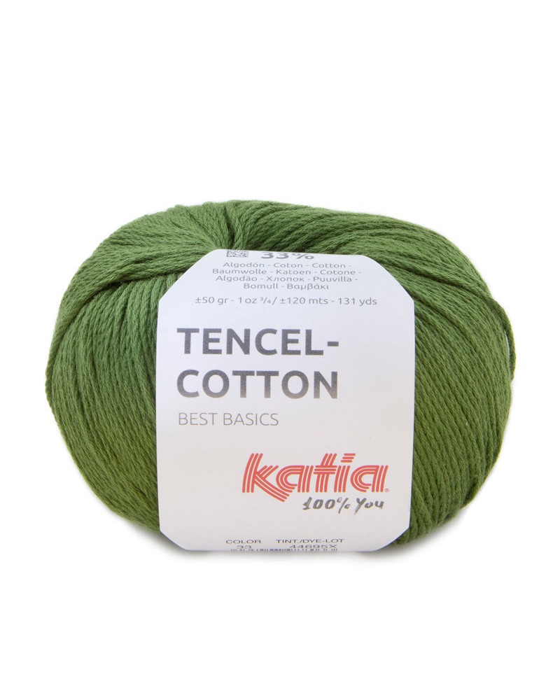 KATIA TENCEL - COTTON 33 VERDE PINO KATIA TENCEL - COTTON 33 VERDE PINO