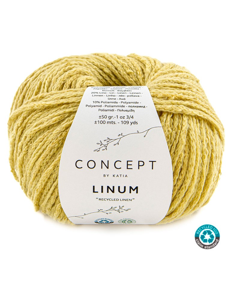 KATIA LINUM 54 AMARILLO LIMON