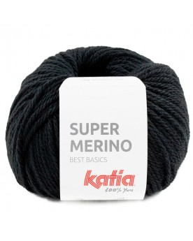 KATIA SUPER MERINO 2 NEGRO