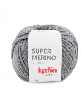KATIA SUPER MERINO 10 GRIS MEDIO